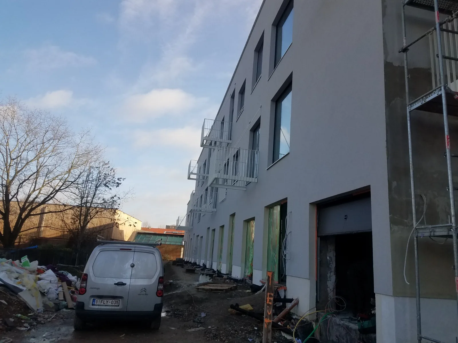 Charpente et structure de terrasse en acier sur mesure