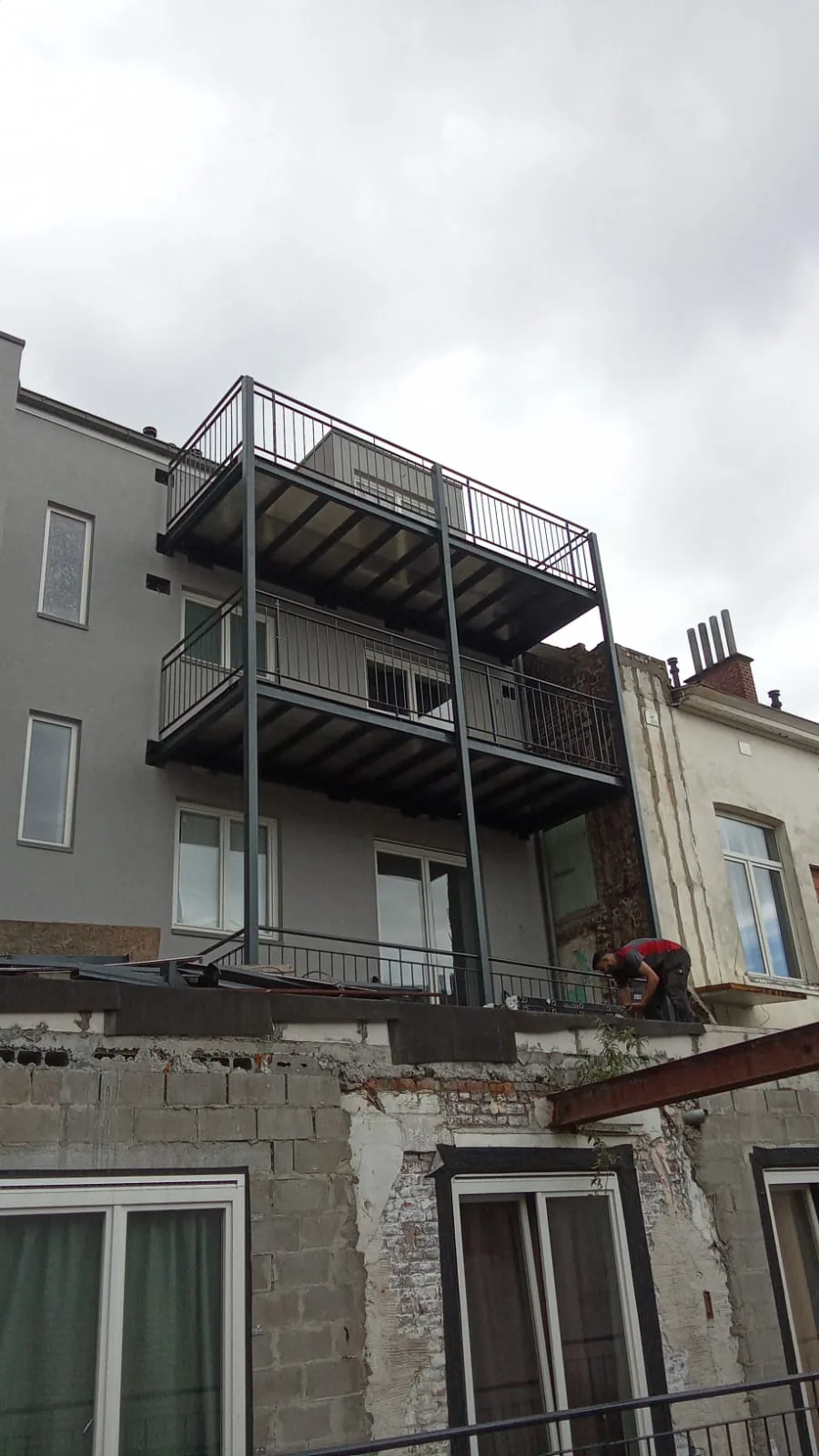 Structure acier sur mesure pour charpente ou terrasse